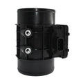 Black plastic air flow meter with standard specifications for automotive use