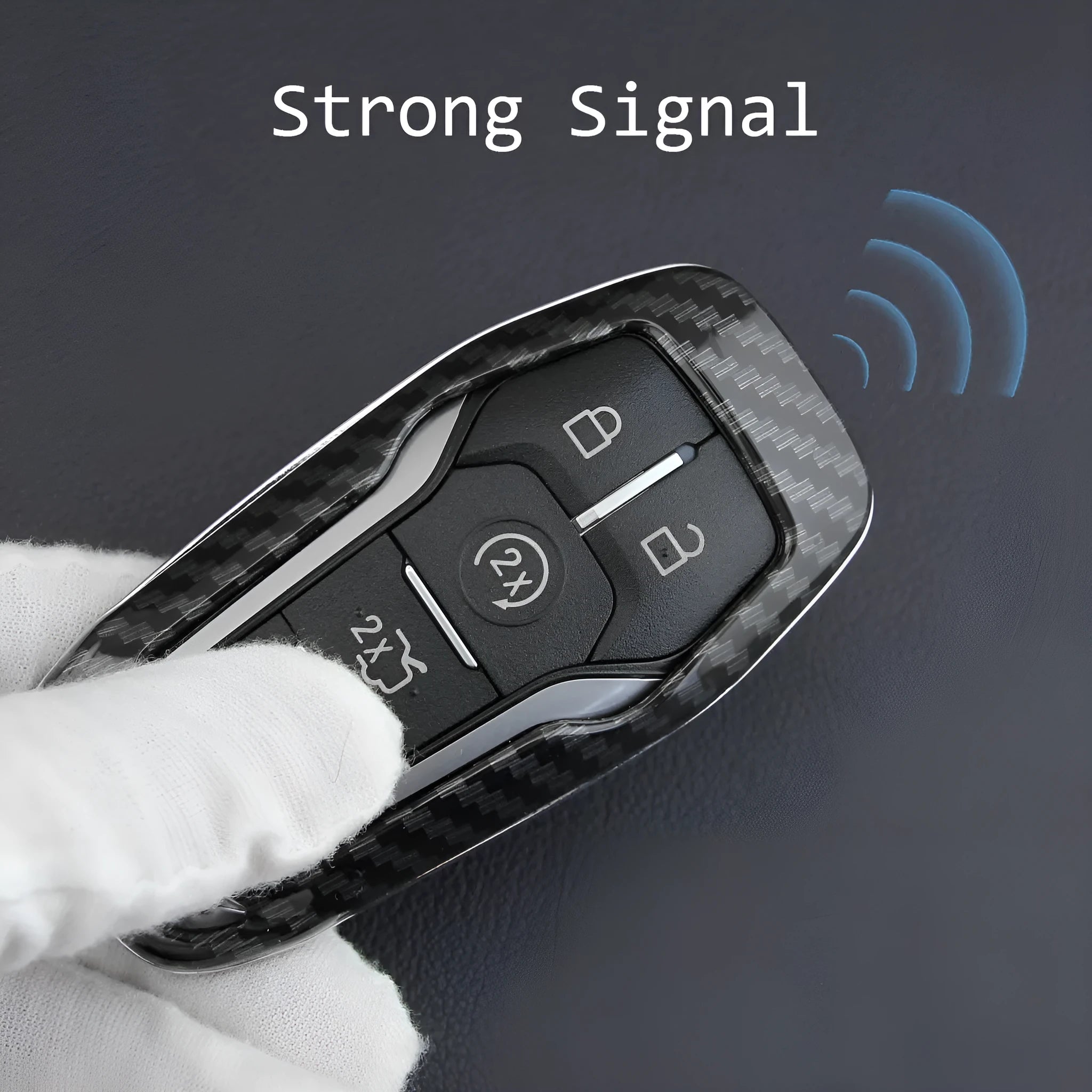 A plastic protective shell case designed to cover a car key remote, shown in a single-shell colour.