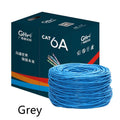 Blue oxygen-free copper Gigabit network cable on 305-metre reel with Category 6/6A specification