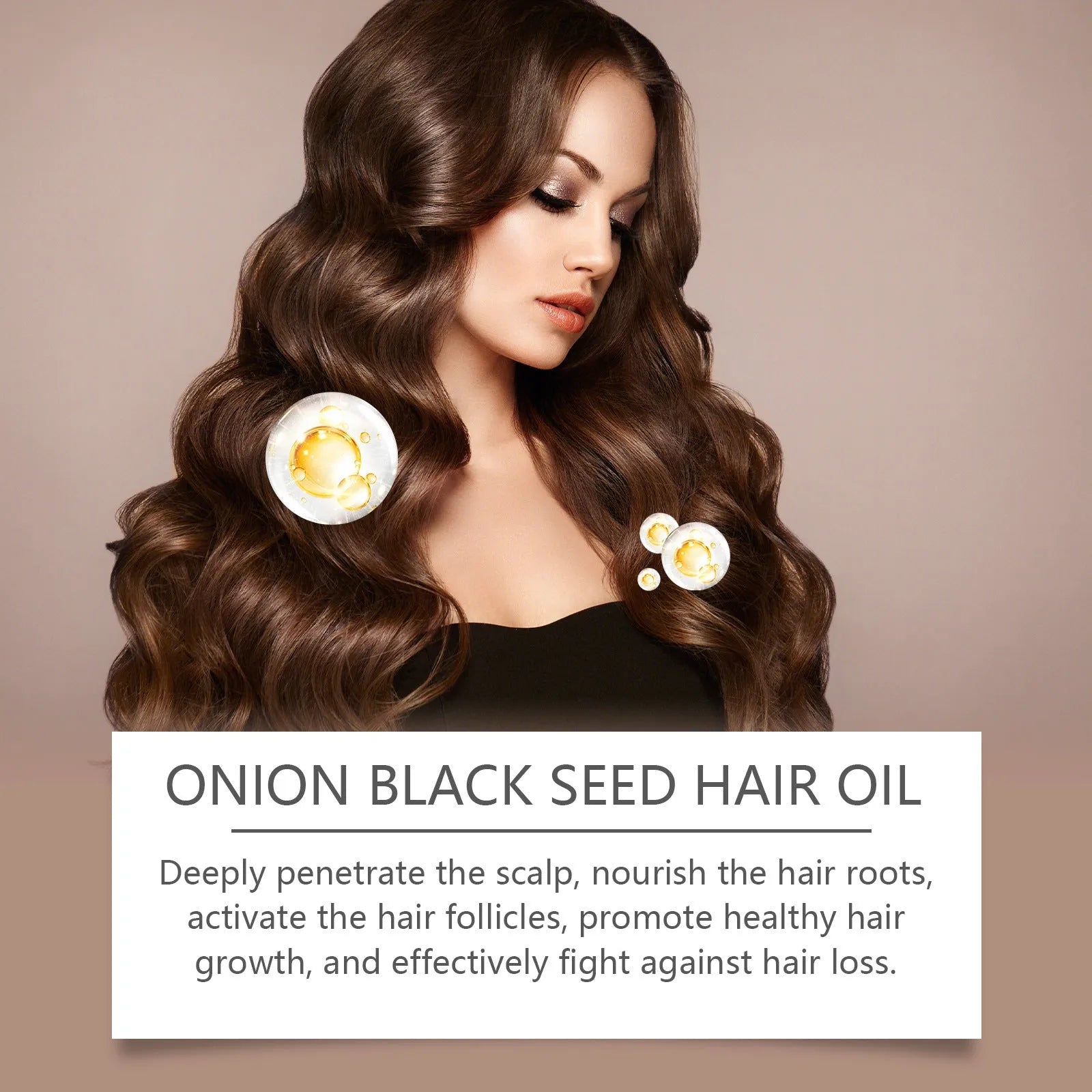 100ml hair care essential oil bottle with application accessories for nourishing soft hair maintenance