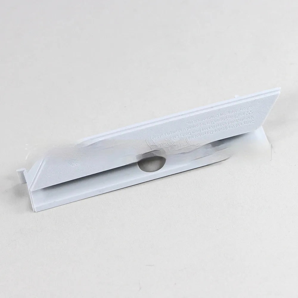 Black plastic hard drive baffle cover for 3.5-inch SATA drives