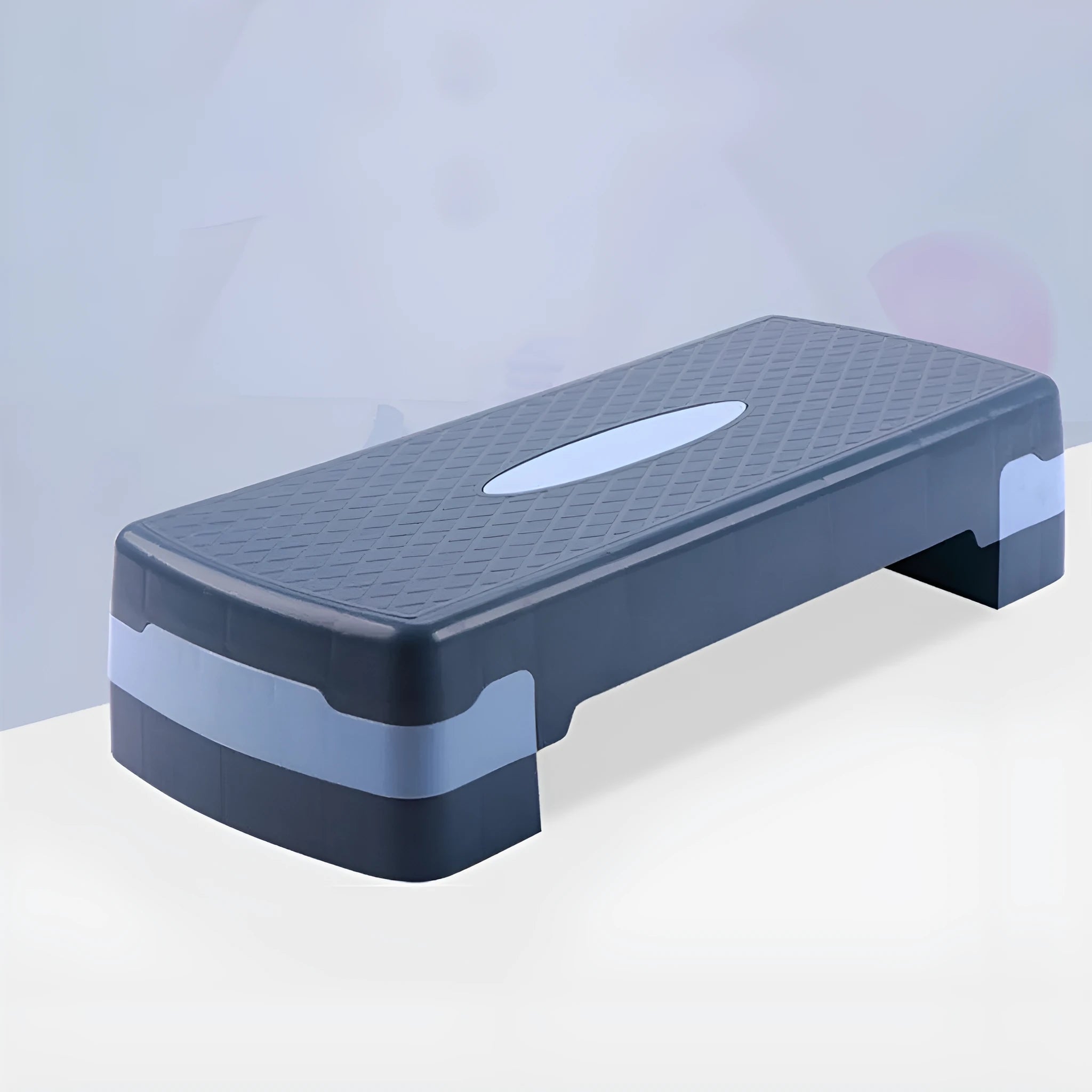 Fit Step aerobics platform in ABS plastic measuring 68x28x15cm