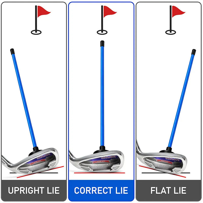 Magnetic baseball bar golf alignment trainer in aluminium alloy with blue and red colour options