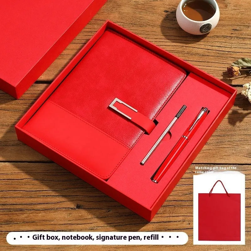 A5 soft leather notebook in multiple colours with wood-free paper pages
