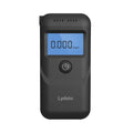 Black HD-JJCSY01 household alcohol breath tester for personal sobriety checking