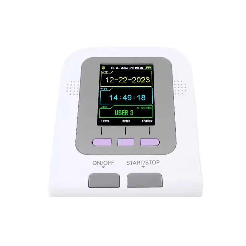 CONTEC08A veterinary digital blood pressure monitor with colour screen and cuff for animals