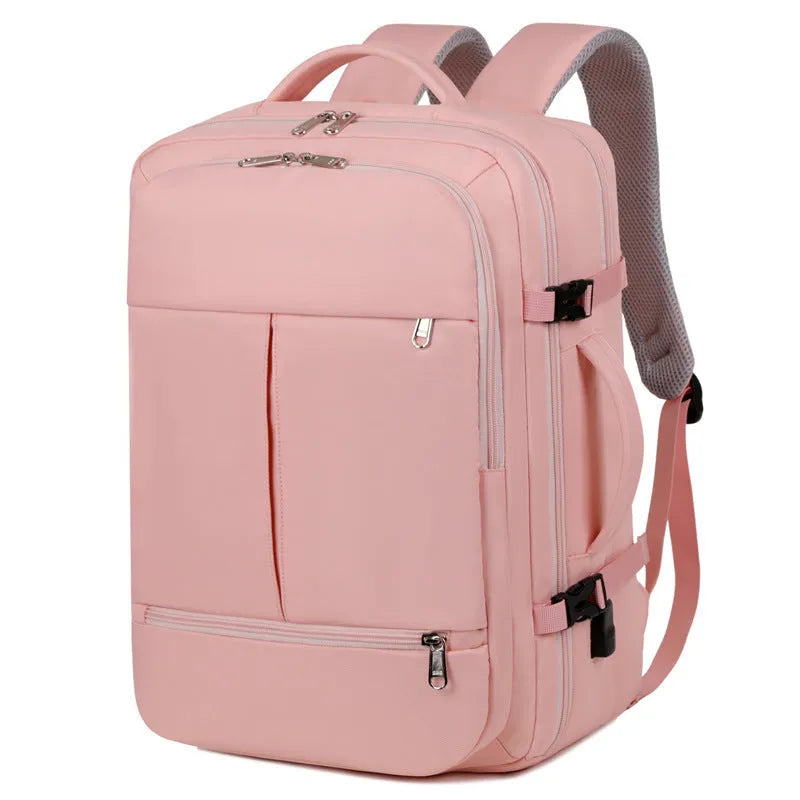 Waterproof Oxford cloth backpack with multiple pockets for 15.6 inch laptops in various colours