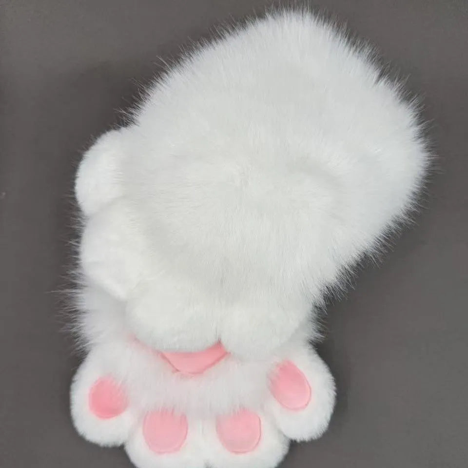 Colourful animal claw cosplay gloves in multiple colour combinations with nylon construction for costume decoration