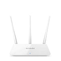 White wireless router with dual-band 2.4G and 5G support for broadband connections