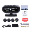 Solar 4 tyre pressure monitoring system TPMS with display and built-in sensor in AT006 2 colour