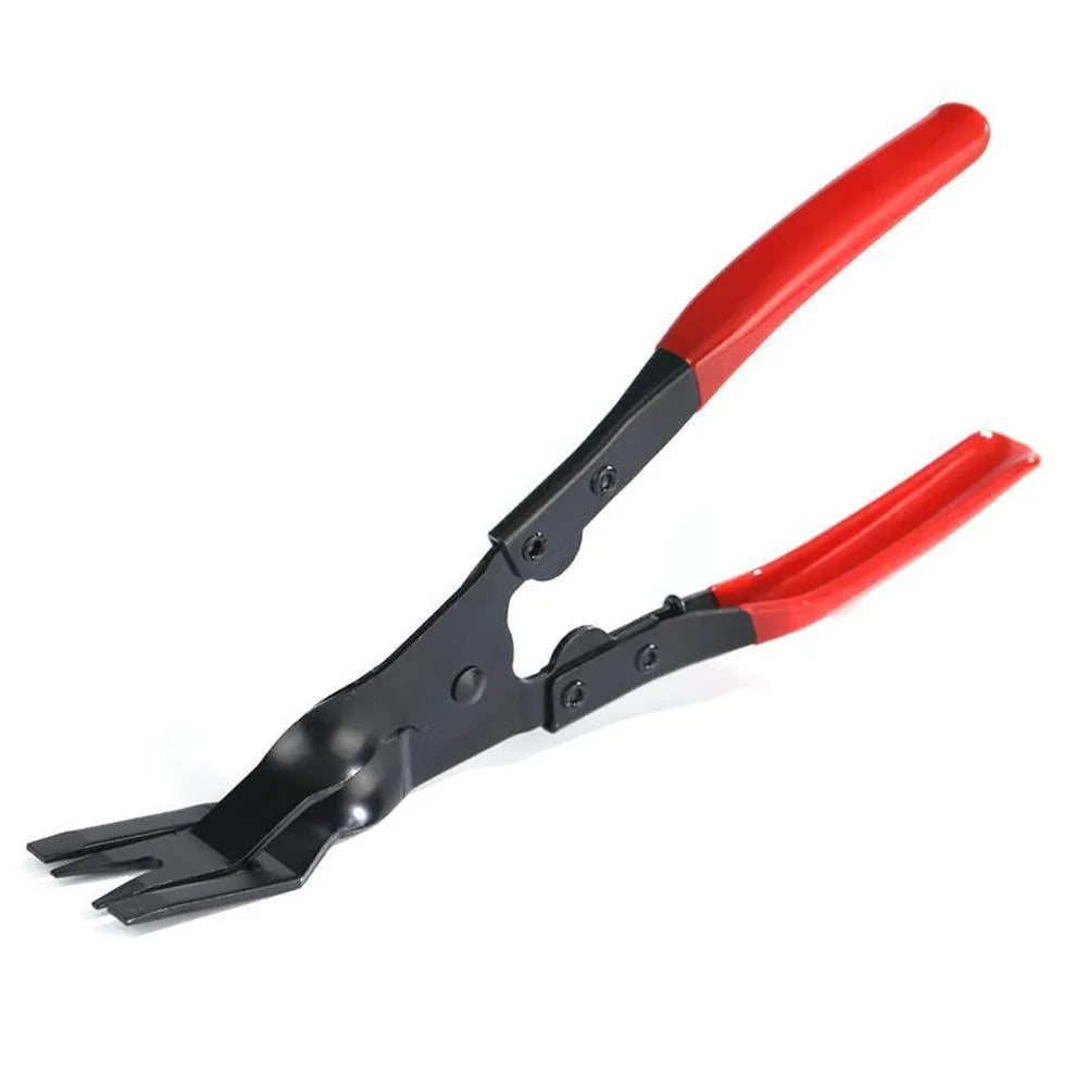 Blue automotive door panel removal pliers with 240mm forged steel construction