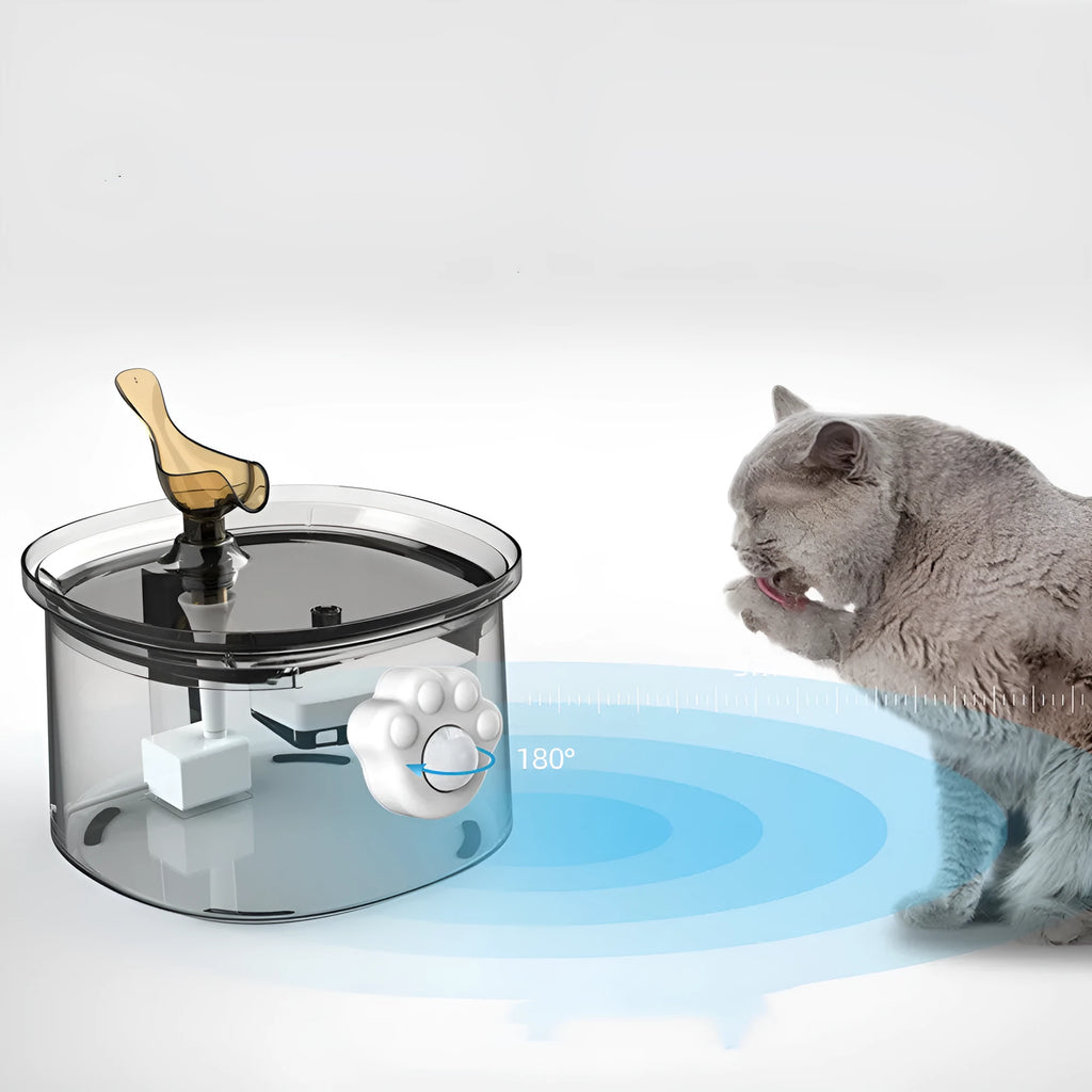 White USB infrared sensor induction control head for cat water dispenser with 3m detection range