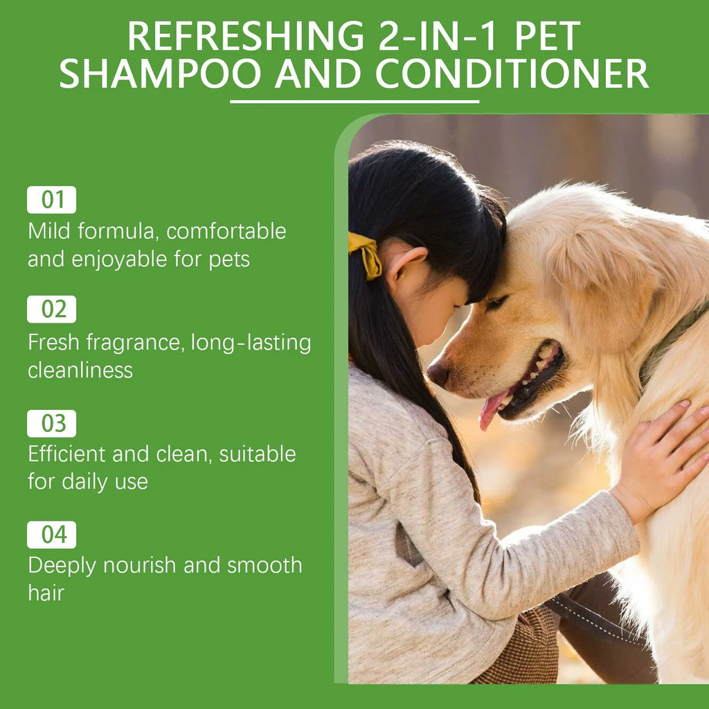 100ml pet 2-in-1 shampoo and shower gel bottle with watermelon and coconut extracts