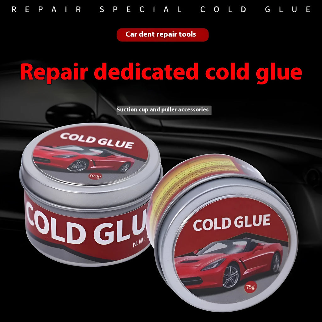 Tube of automobile dent repair cold glue for car body depression restoration