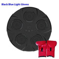 Black wall-mounted smart boxing trainer with 2500MAH battery for Sanda and fitness decompression training