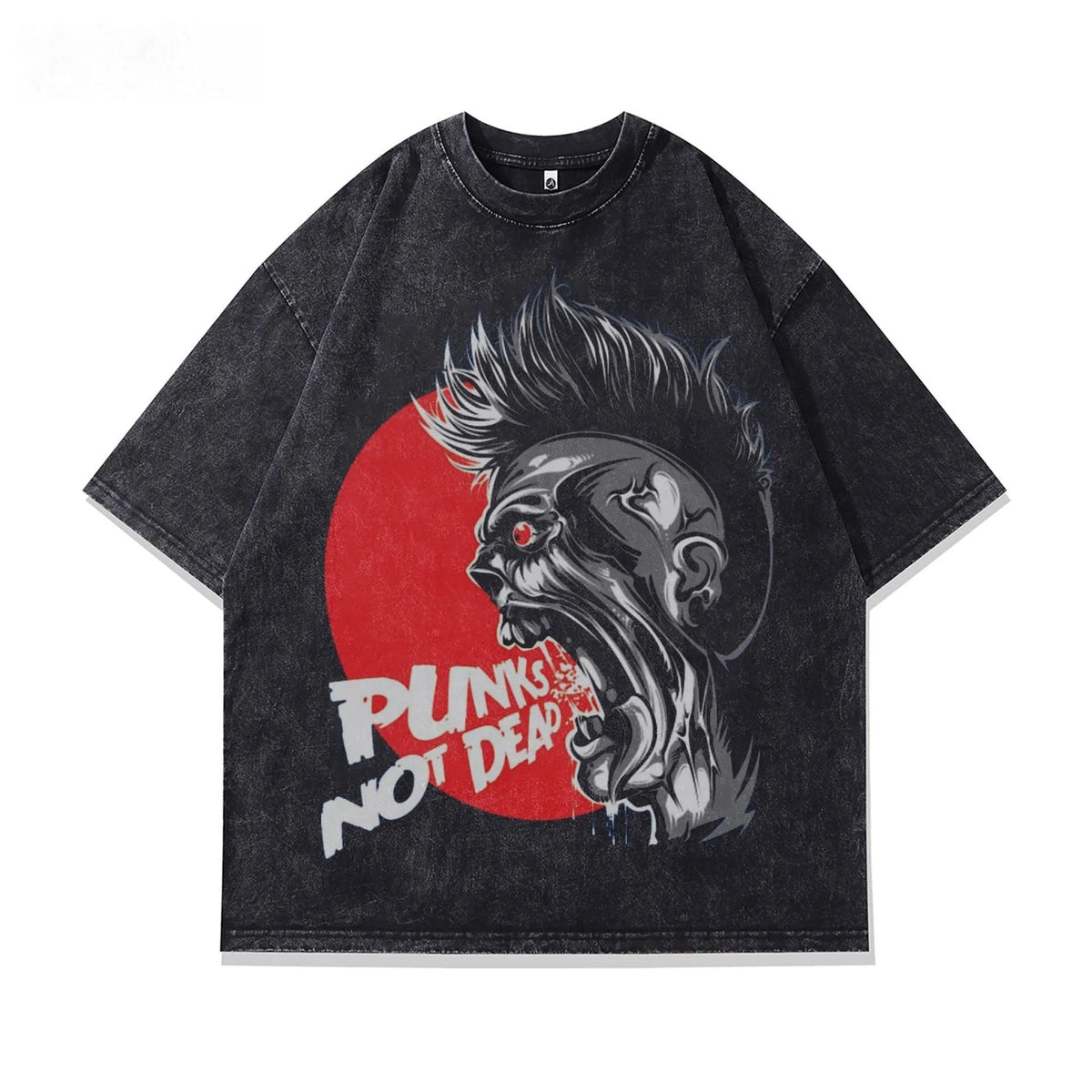 Men's short sleeve printed t-shirt in pure cotton with character pattern design