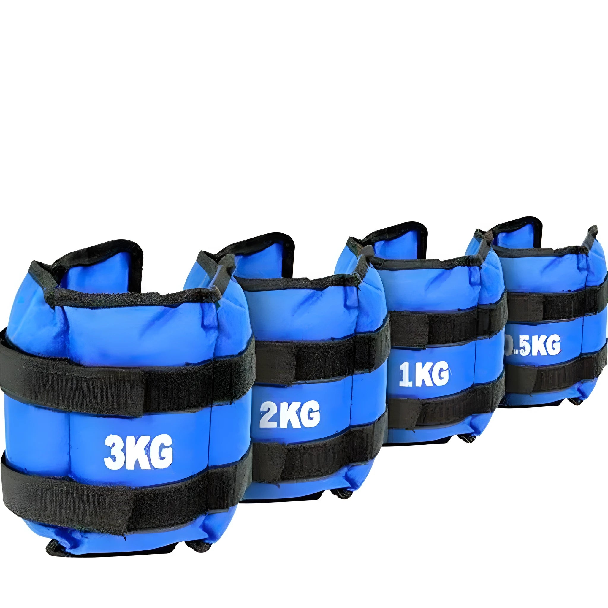 Legging sandbags for track and field training with adjustable weight options
