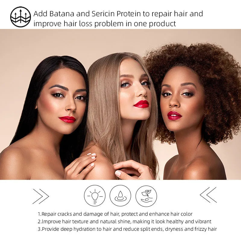 120g hair growth and care oil for women, anti hair loss and frizz control, hair dye protection