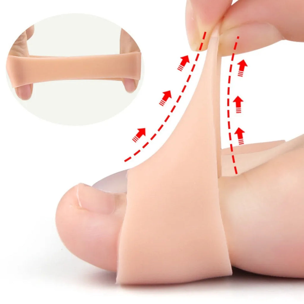 Soft protective cover for high heels in transparent colour, SEBS material, size L