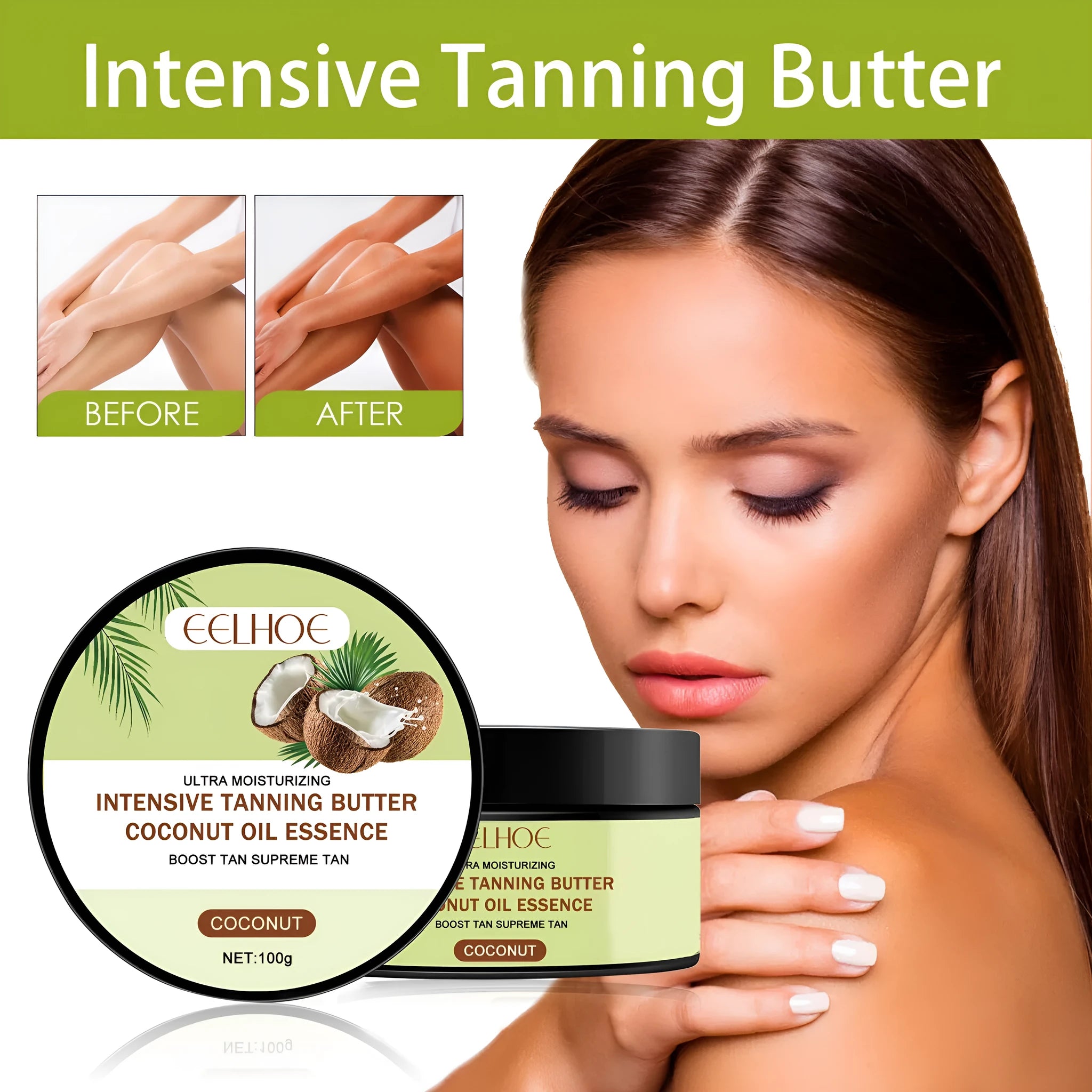 100g jar of Help Black Frost skin cream with coconut oil and botanical oils for even skin tone