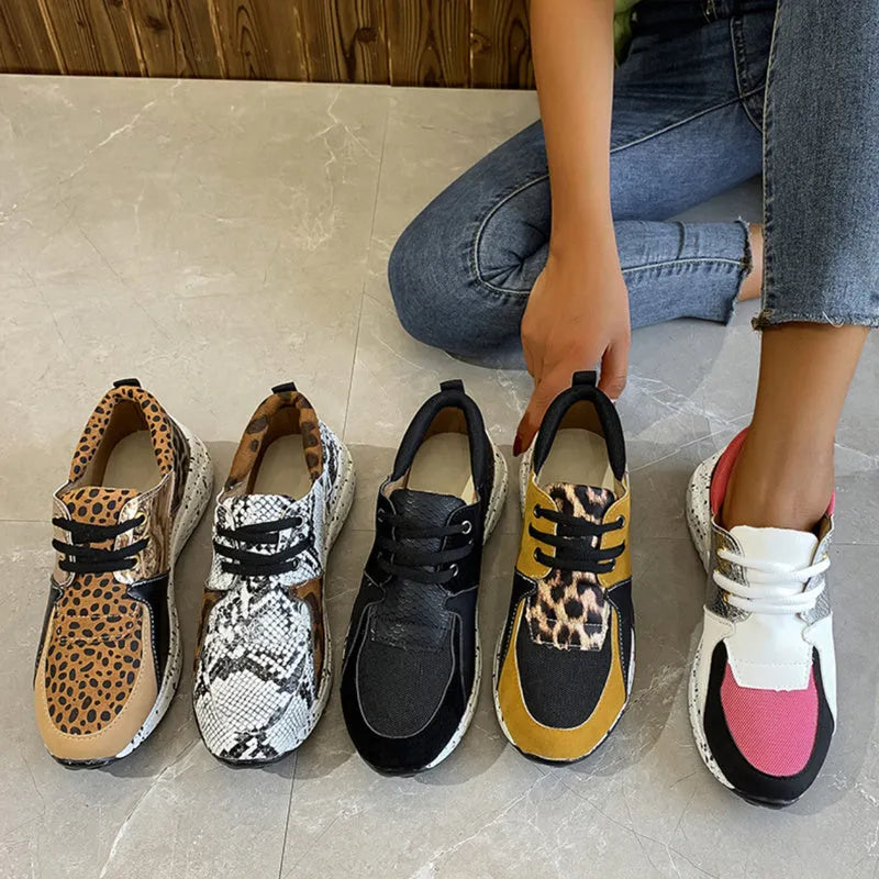 Women's lightweight casual sneakers with suede upper and wedge heel in multiple colours.