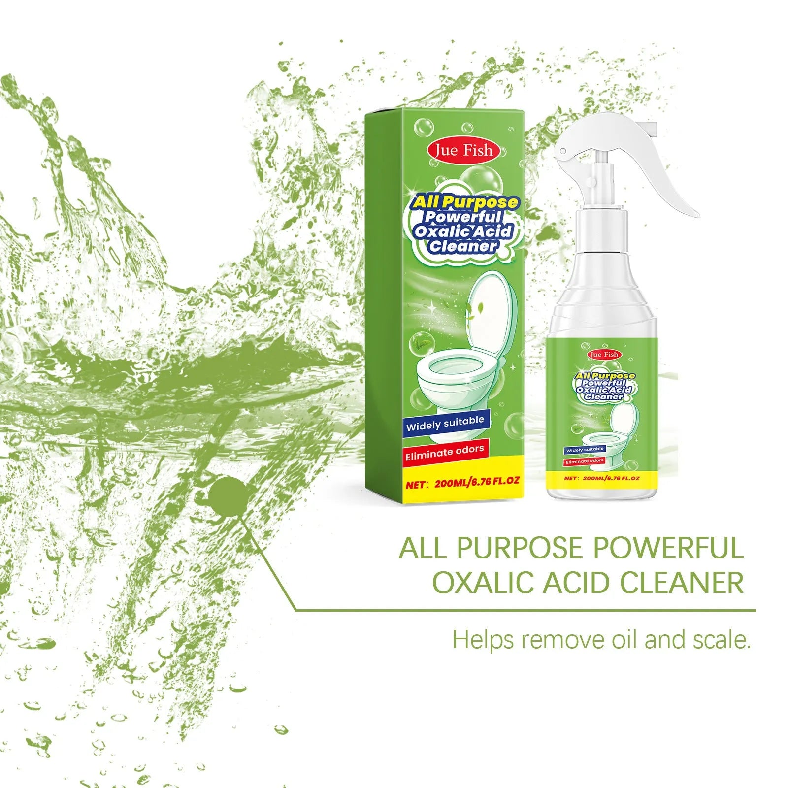 200ml multi functional household grease cleaning spray bottle for kitchen surfaces