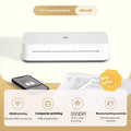 Small plastic household intelligent printer with ribbon cartridge system for computer, office and learning versions