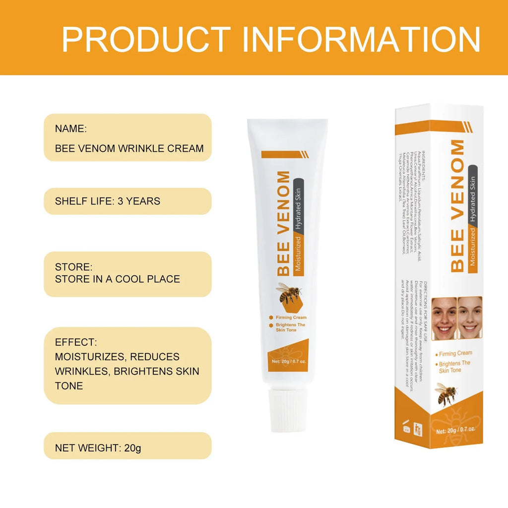 BEE Facial Neck Cream 20g container for face and neck moisturisation