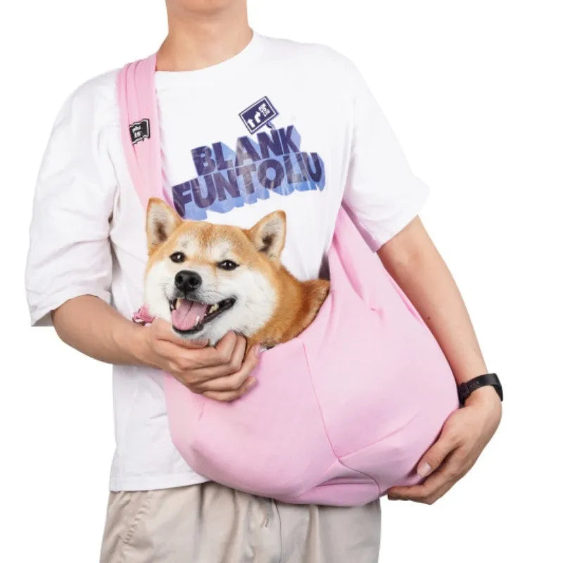 Cat messenger bag backpack with breathable mesh panels in multiple colour options showing folding design