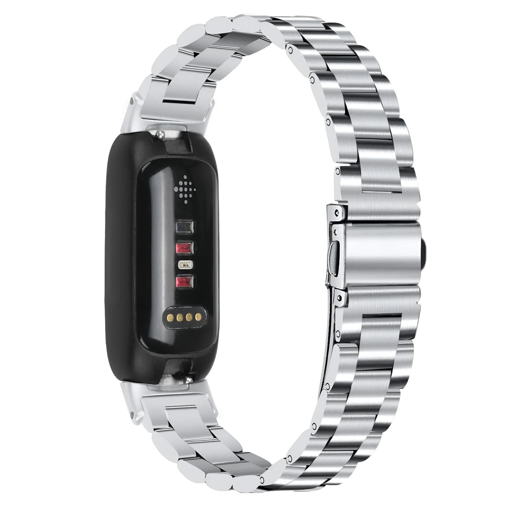 Stainless steel watch strap for Fitbit Inspire 3 in multiple colours
