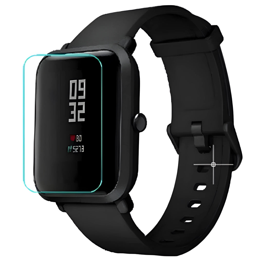 Amazfit Bip S full screen HD hydrogel film with anti-scratch protection in easy-tear TPU format