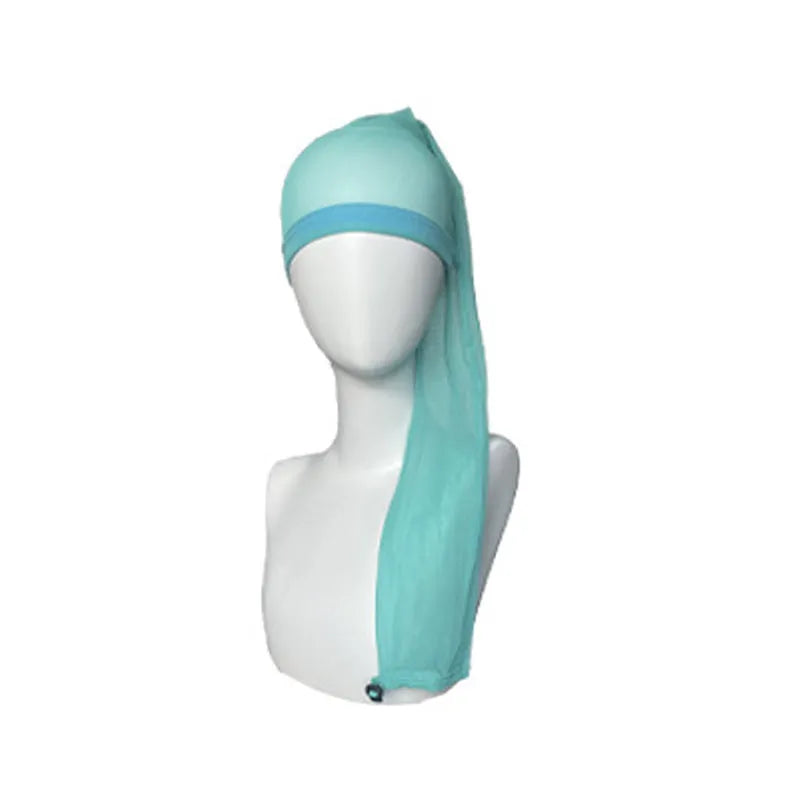Spandex wig mesh cap in seven colour options with breathable construction for long hair wigs