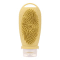 Silicone bath brush storage bottle in various colours with 100ml capacity