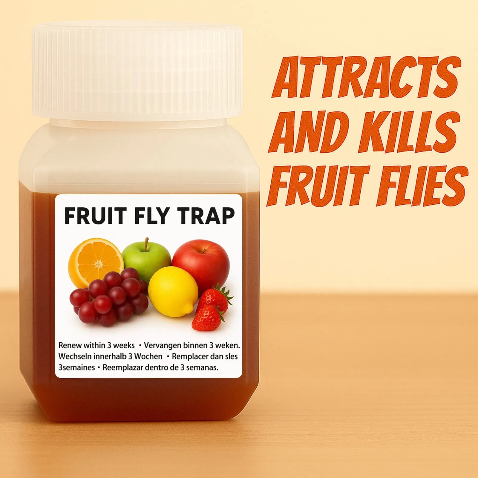 SK003 fruit fly trapper bait liquid bottle with specification options