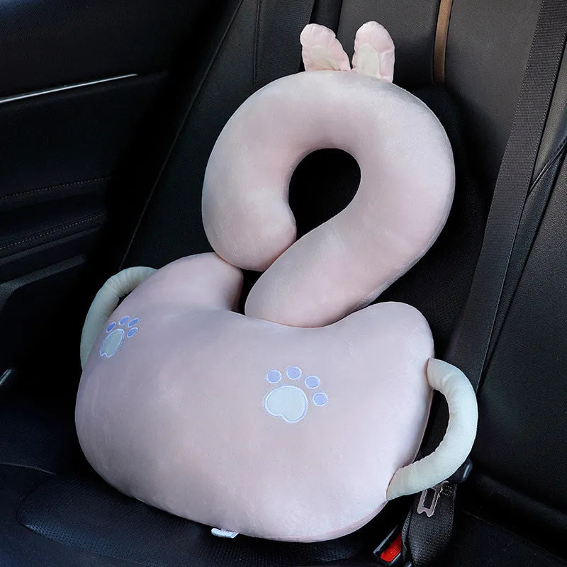 65x65cm cartoon animal car cushion pillow in capybara design with pp cotton filler