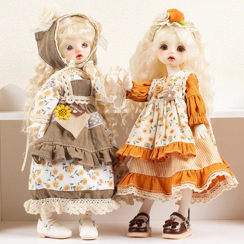 French entry Lux Wind doll clothes for teenage dolls in ten colour themes including Rococo and caramel pudding