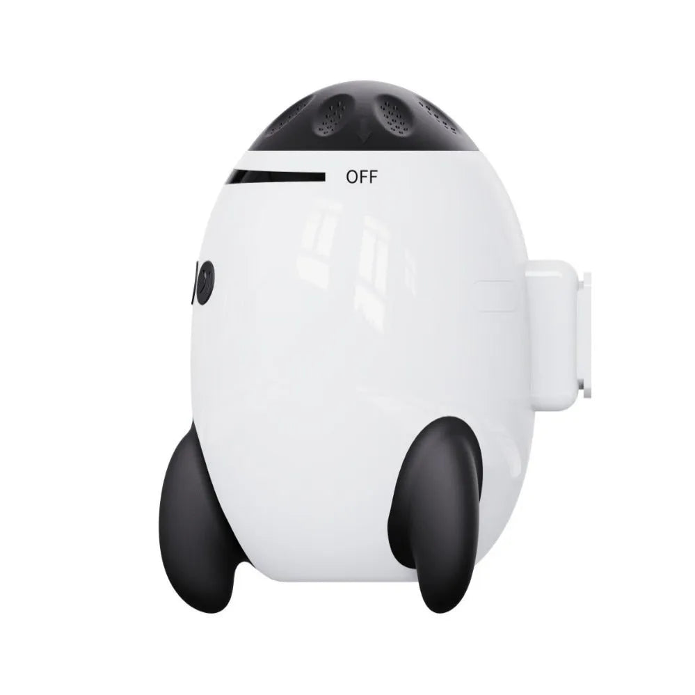 White portable baby sleep comforter with automatic shaking function for pram attachment