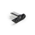 Set of three metal drone rotating shafts: front axle, left rear axle, and right rear axle.