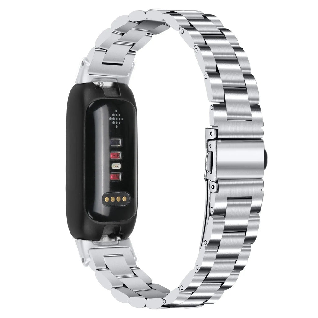 Stainless steel watch strap for Fitbit Inspire 3 in multiple colours