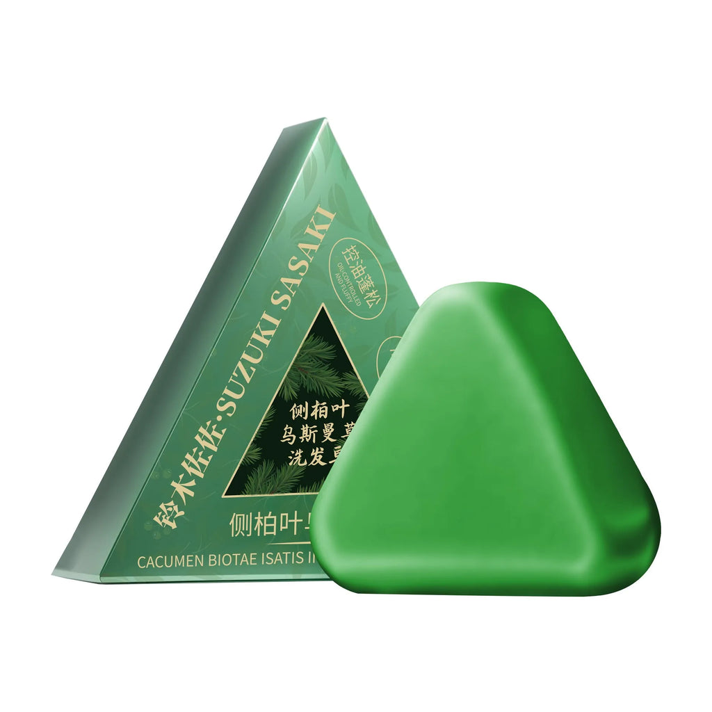 Chinese arborvitae twig Usman herbal hair care cleansing face soap 120g bar
