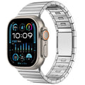 Stainless steel magnetic clasp Apple Watch band in multiple colour options