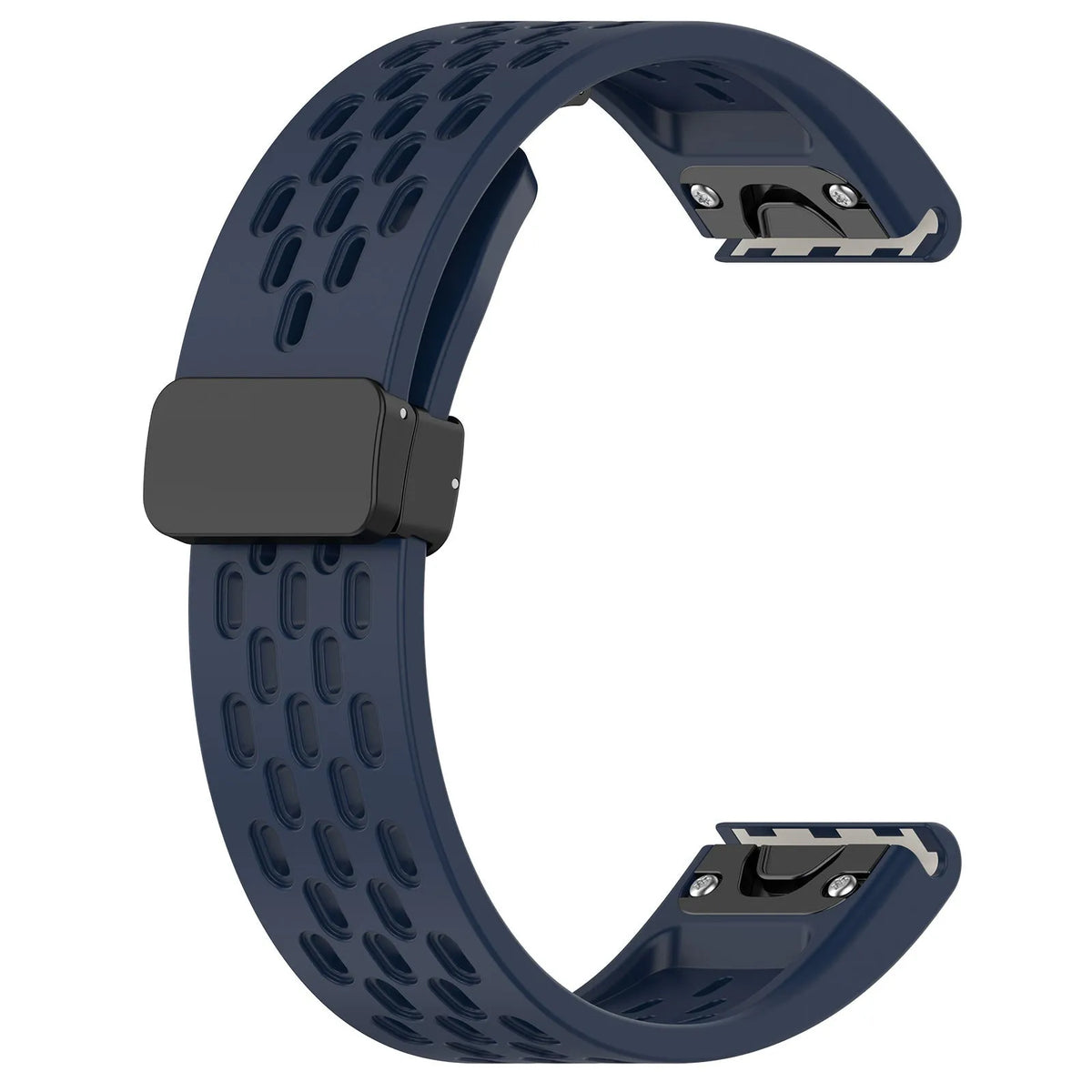Quick release silicone watch strap for Garmin Fenix 8 and Fenix 7 Pro in multiple colours