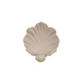 White resin simulation shell fruit plate ornament with light luxury decorative style