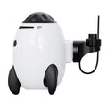 White portable baby sleep comforter with automatic shaking function for pram attachment