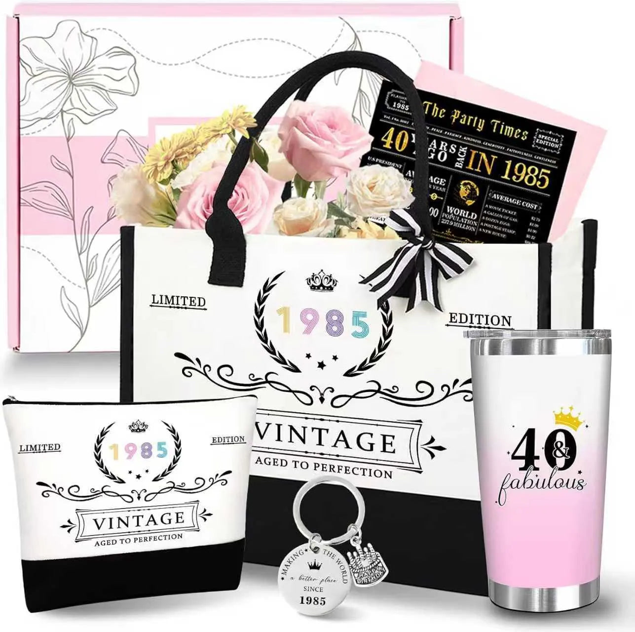 Aromatherapy candle bath gift box with soy wax candles and bubble bath products in modern simplicity design