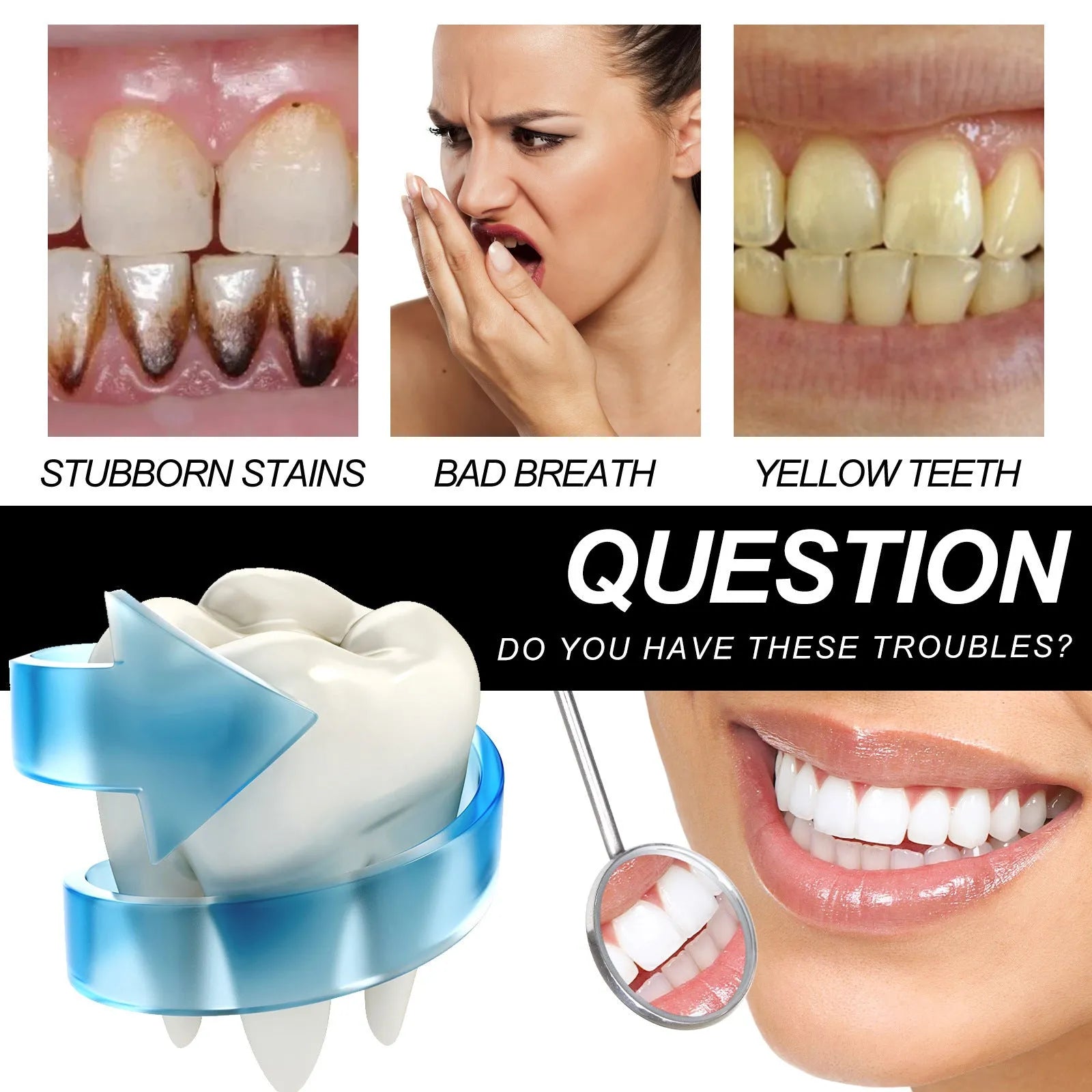 30ml bamboo charcoal toothpaste tube for stain removal and teeth whitening
