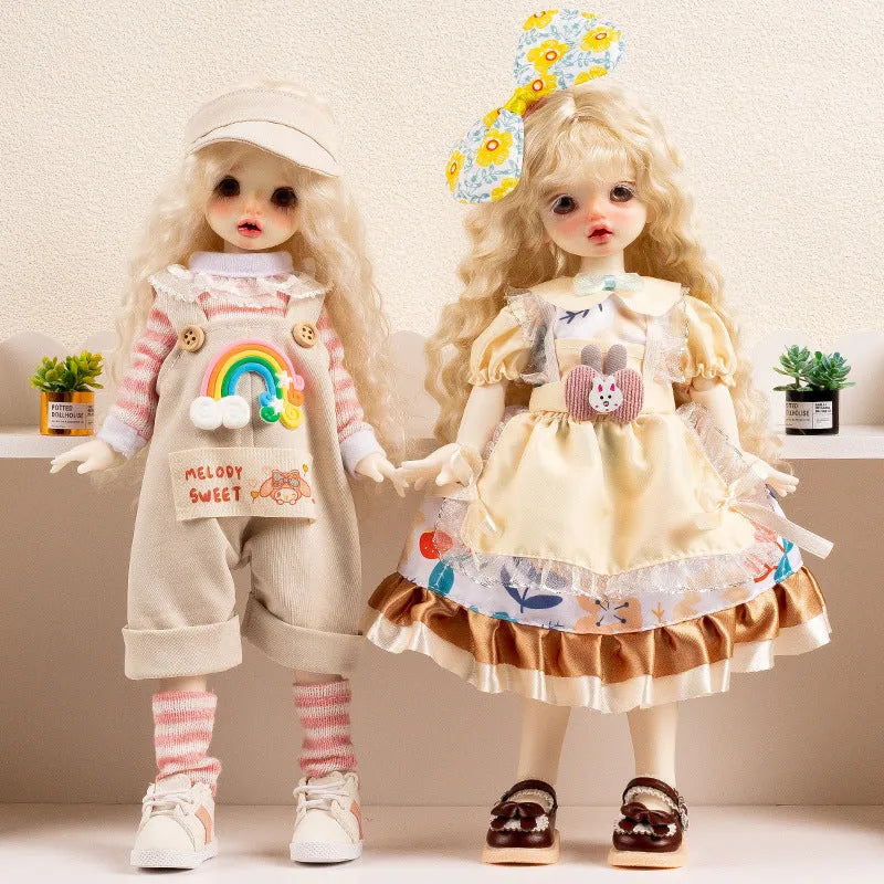French entry Lux Wind doll clothes for teenage dolls in ten colour themes including Rococo and caramel pudding