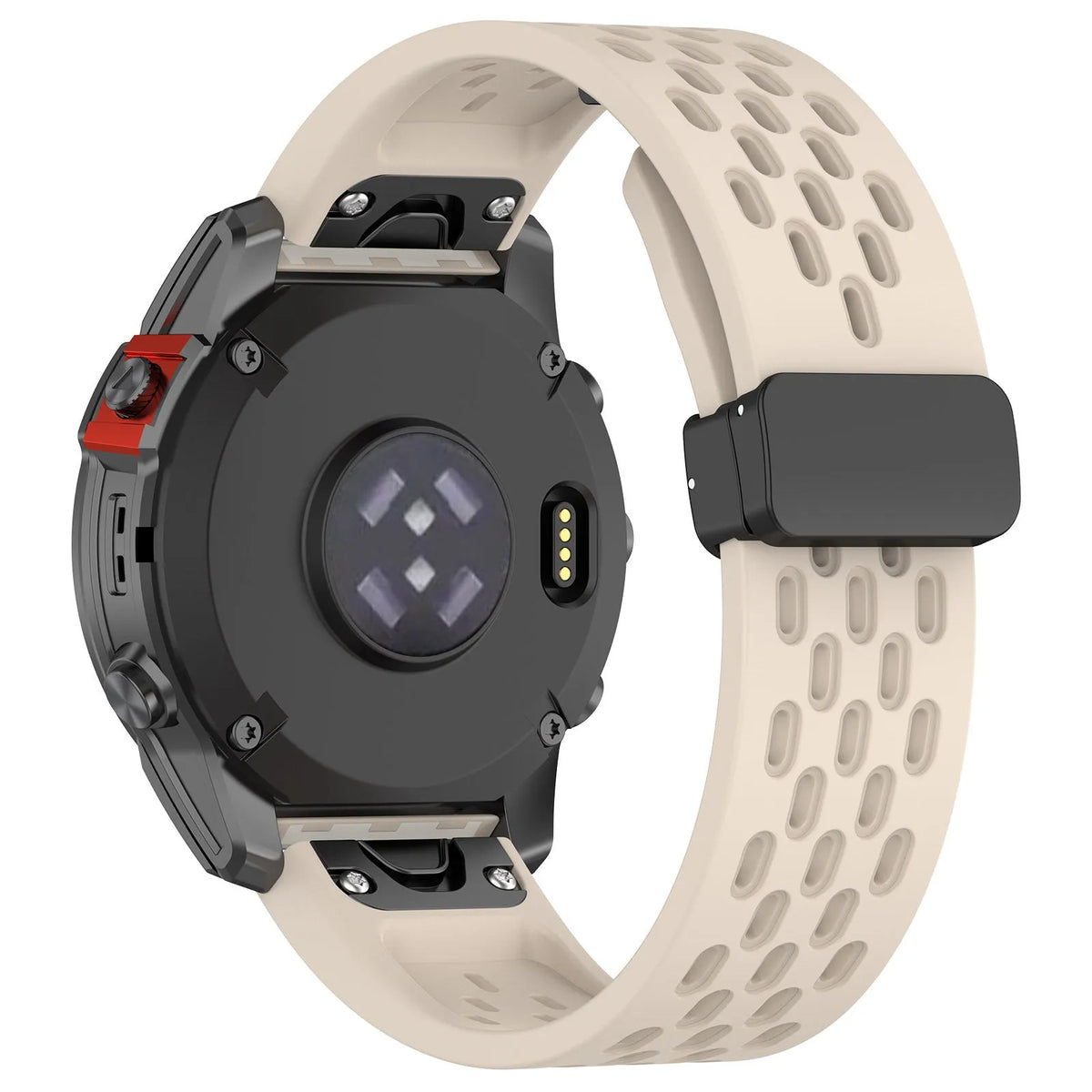 Quick release silicone watch strap for Garmin Fenix 8 and Fenix 7 Pro in multiple colours