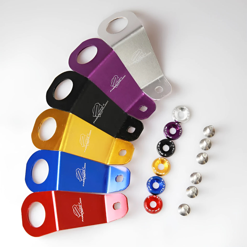 Aluminium anodised radiator mounting bracket for Honda Civic EG in selected colour