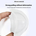 Silicone door lock protective sleeve 8.6x7cm black colour paste installation